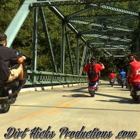 SMALL BORE AT THE GORGE - MINIBIKE RIDEOUT - RED RIVER GORGE, KENTUCKY - GROM, PITBIKE, MOPEDS